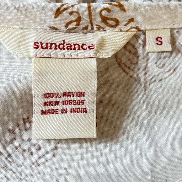 Sundance Neutral Vesna Tiered Maxi Dress size S - Picture 7 of 7